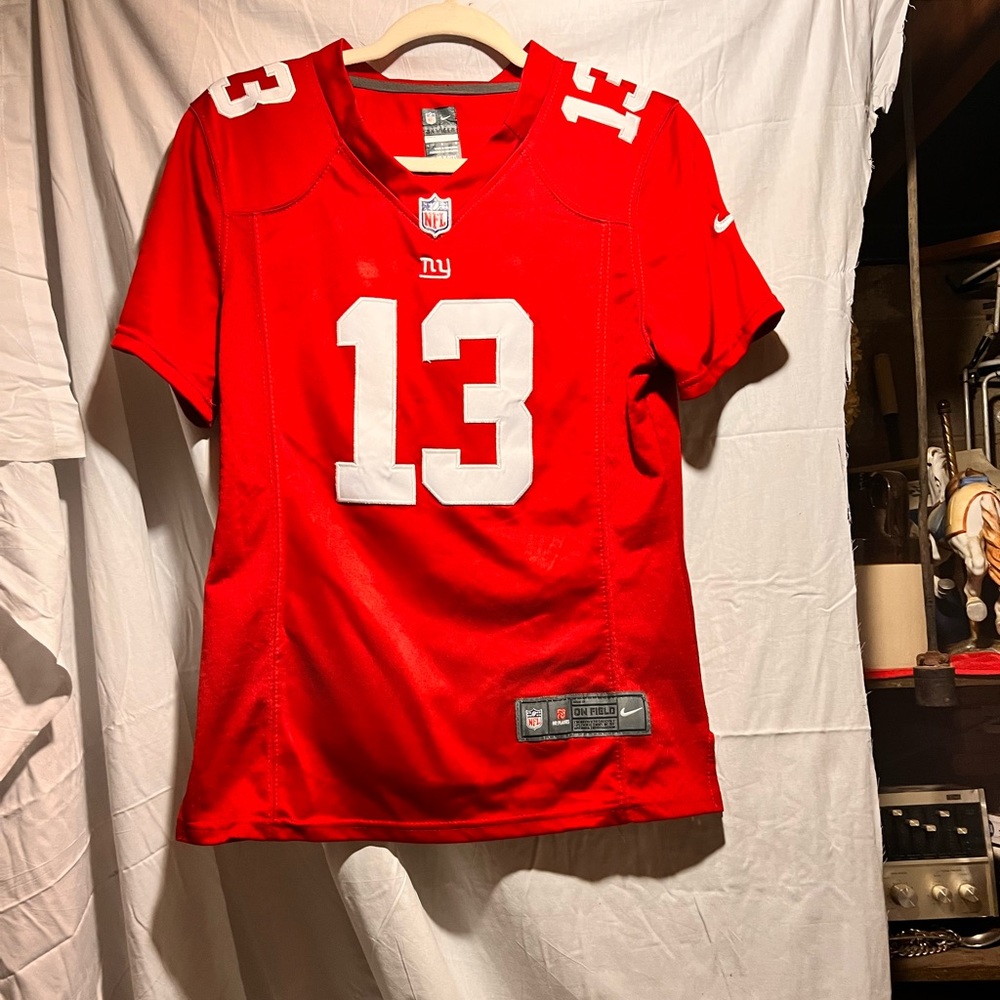 Odell Beckham jr red alternate jersey #13